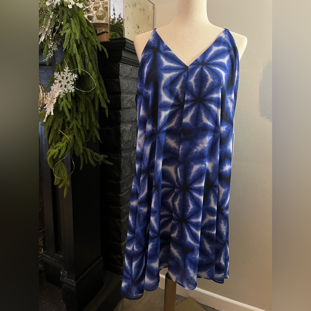 Calvin Klein racer back trapeze hemline  NWT